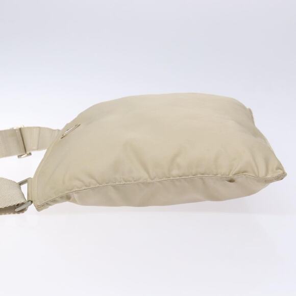 PRADA Shoulder Bag Nylon Beige - Picture 5 of 9